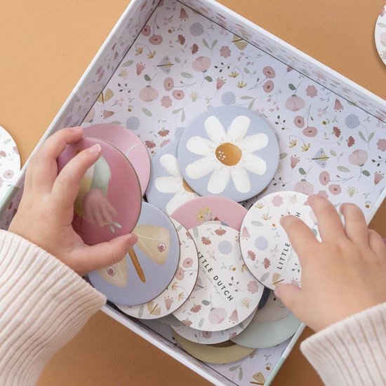Memory spel Flower & Butterflies - Little Dutch