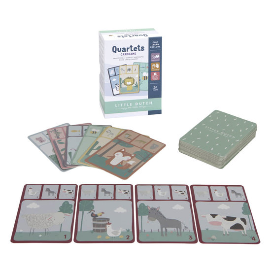 Kwartetspel dieren - Little Dutch