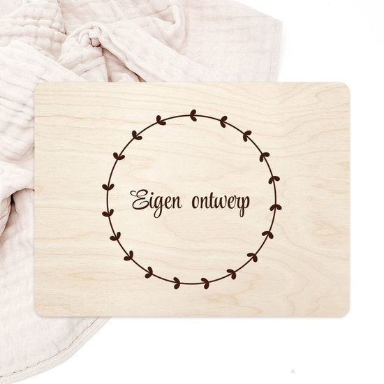 Herinneringskist met eigen ontwerp