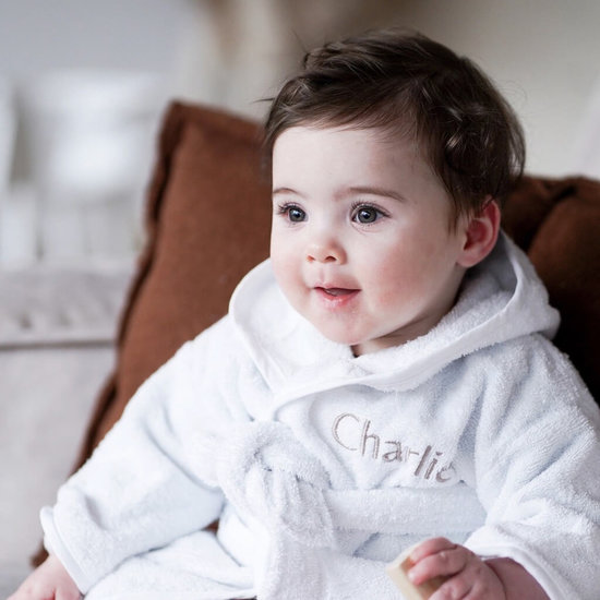Baby badjas met naam