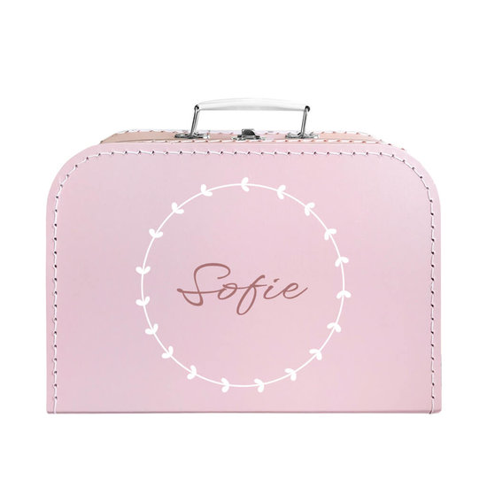 Logeerkoffertje eerste keer logeren Tassen & portemonnees Bagage & Reizen Koffers koffertje baby persoonlijk cadeau babyshower logeertas met naam kraamcadeau 