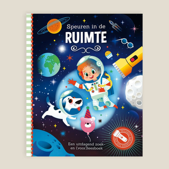 Zaklampboek - Speuren in de ruimte