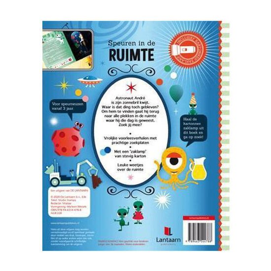 Zaklampboek - Speuren in de ruimte