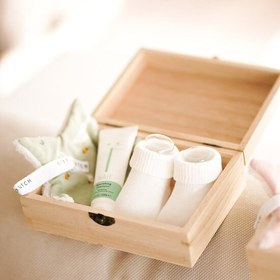 Giftbox met naam - Speentje