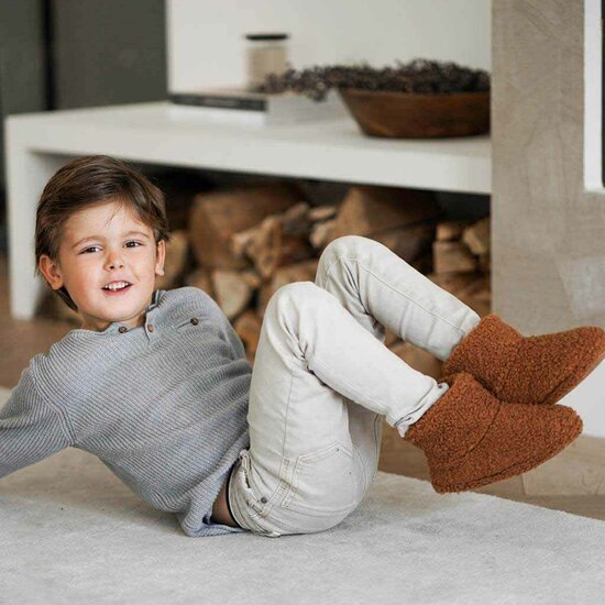 Kinderpantoffel - Brown