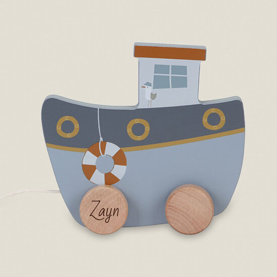 Trekfiguur Boot Sailors Bay - Little Dutch