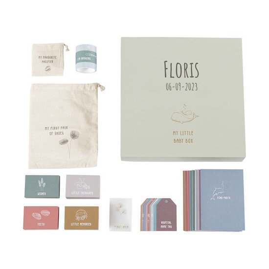 Memory box met naam - Little Dutch