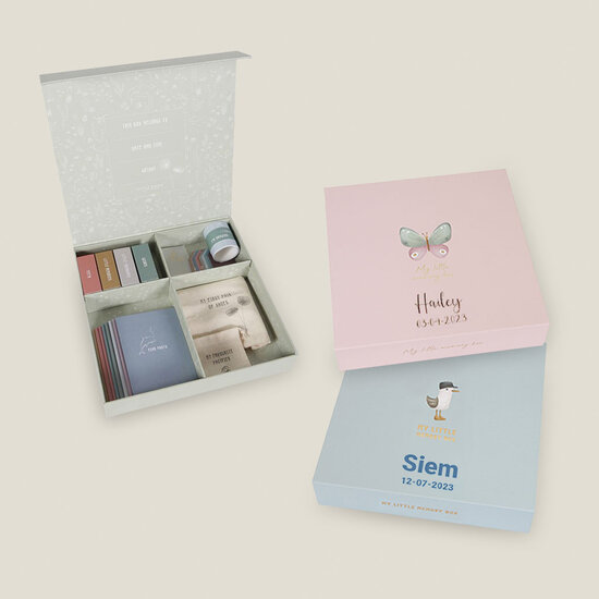 Memory box met naam - Little Dutch