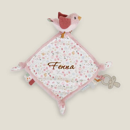 Knuffeldoekje Flowers & Butterflies - Little Dutch