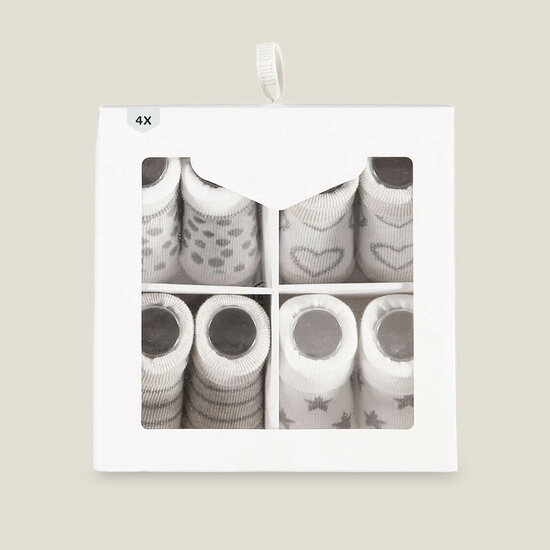 Babysokken giftbox - 4 pack