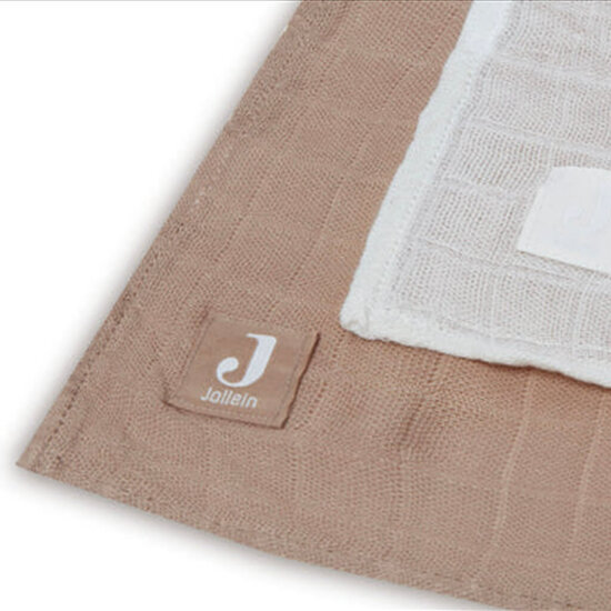 Hydrofiele Doeken Bamboe Katoen - Biscuit/Ivory (4 pack)