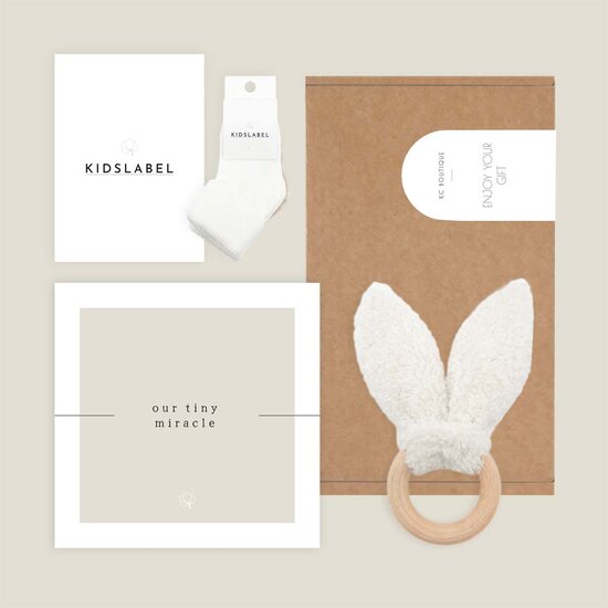 Brievenbus cadeau - Teether Bunny