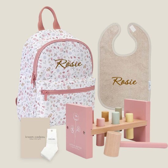 Kraamcadeau set - Flowers & Butterflies