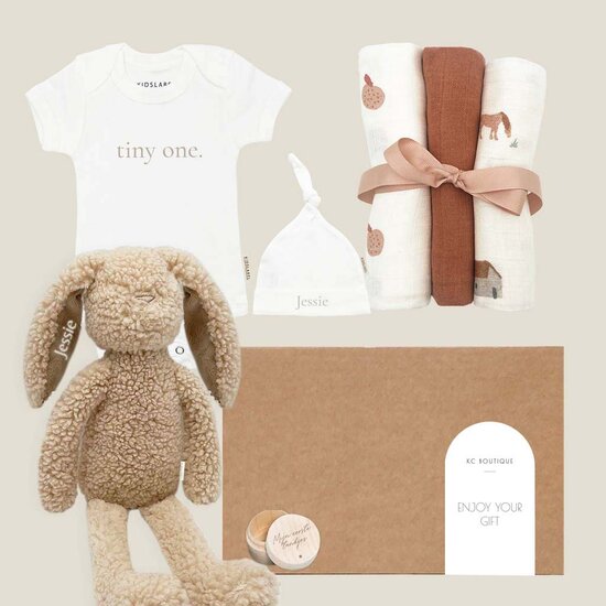 Kraamcadeau set - Knuffel Ted