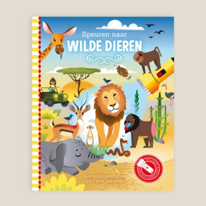 Zaklampboek - Speuren naar wilde dieren